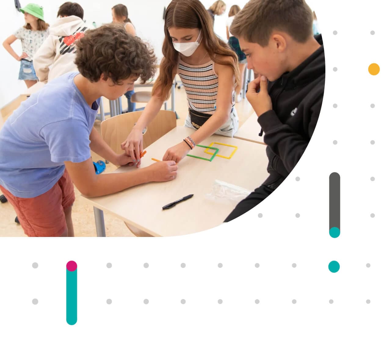 Prospect Sierra School picture of students working together